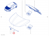 ORYGINALNA SPINKA PODPORY PRĘTA MASKI RENAULT CLIO V 7703179156